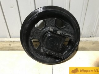 Натяжное ведущее ( направляющее ) колесо гусеницы - ленивец для экскаватора Mitsubishi MXR30 / MXR35 / MX30
